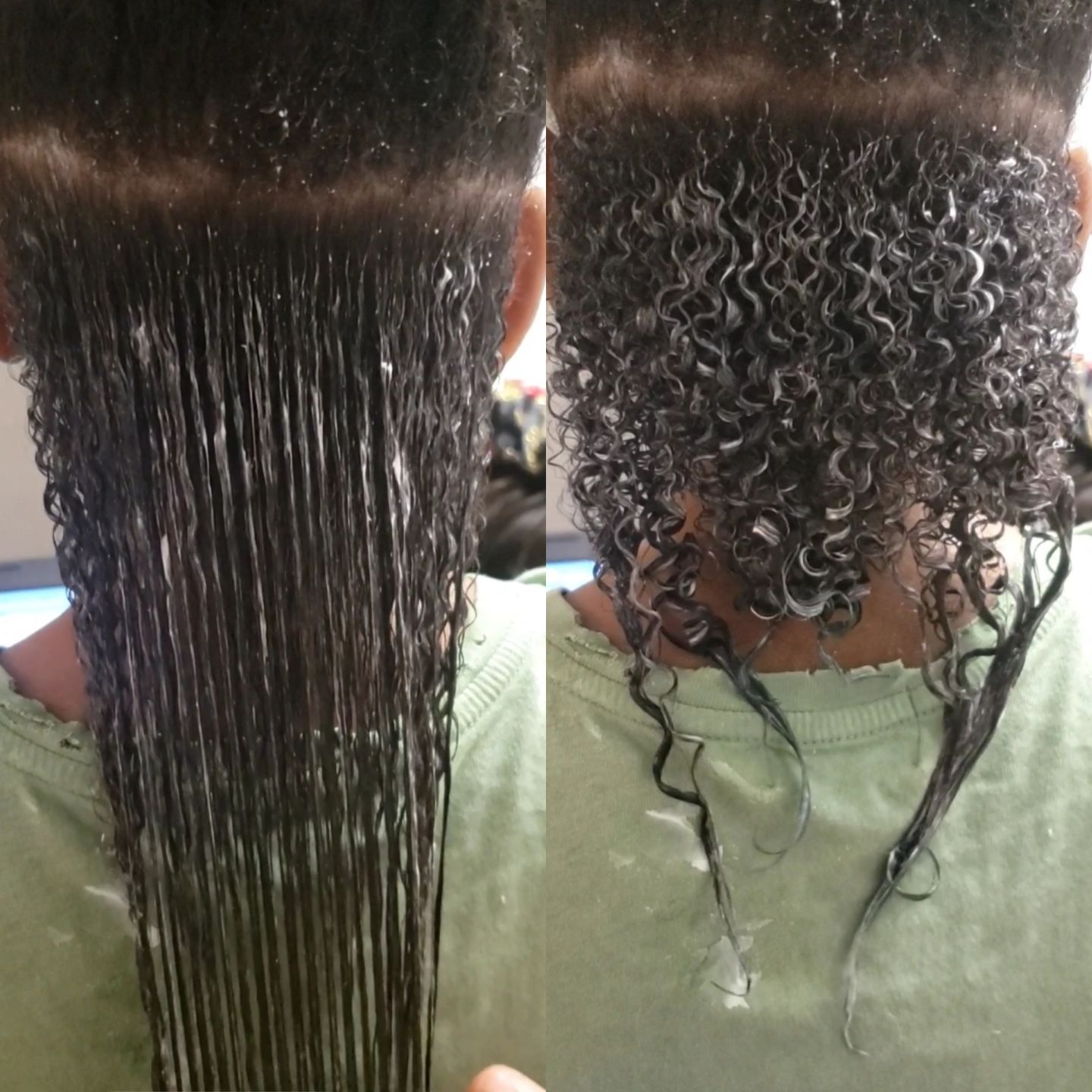 Customer photo review of Intense Deep Conditioning Treatment