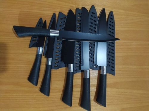 Customer photo review of DRAGAN - hochwertige Santoku Messer für präzises Kochen