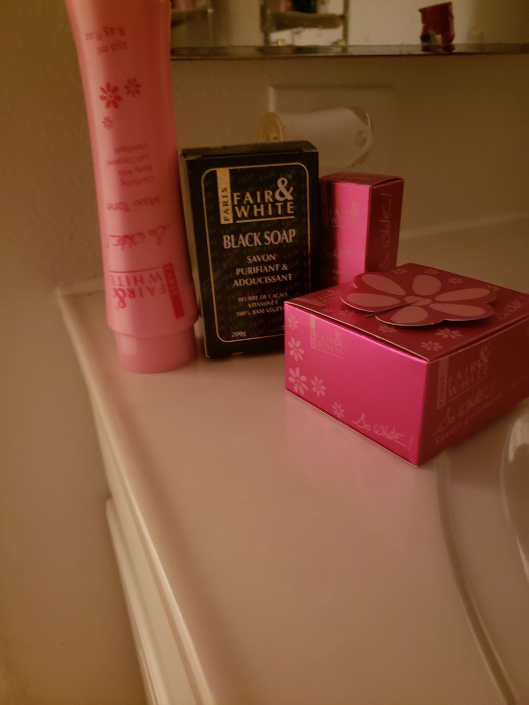 Customer photo review of Fair and White Original - Anti Bacterial Black Soap 200 g / 7 oz