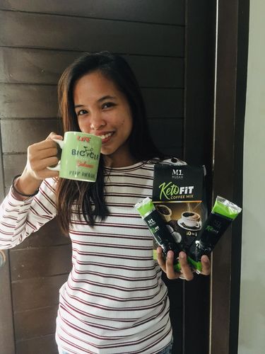 Customer photo review of KETOFIT  COFFEE (10 IN 1 SLIMMING COFFEE ) 2 BOXES /FREE SHIPPING