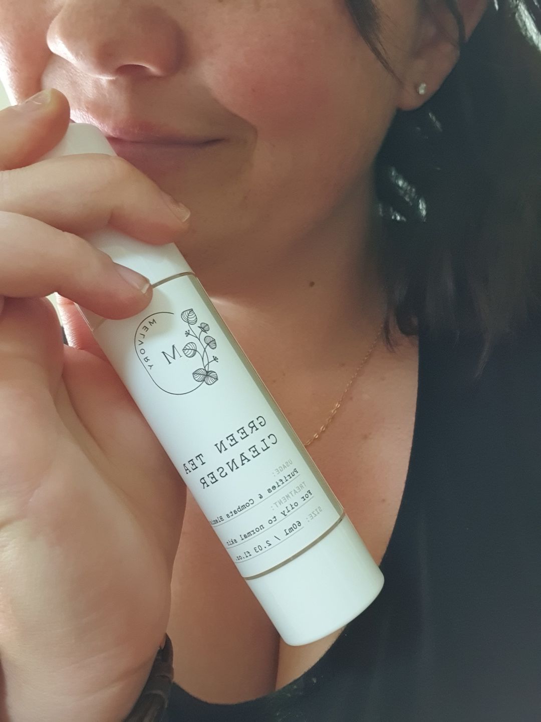 Customer photo review of Green Tea Cleanser