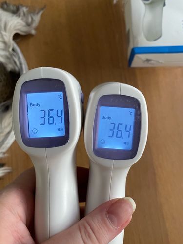 Customer photo review of TempCheckPro™ The Infared Digital Thermometer