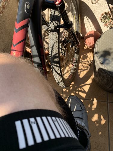 Reseña con foto de un cliente sobre Calzas Rion Racehorse Elite RB