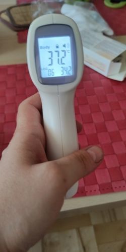Customer photo review of TempCheckPro™ The Infared Digital Thermometer