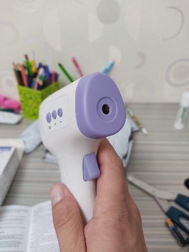 Customer photo review of TempCheckPro™ The Infared Digital Thermometer