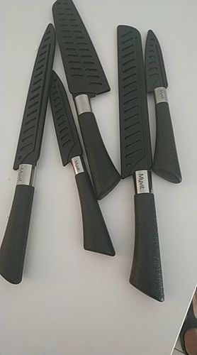 Customer photo review of DRAGAN - hochwertige Santoku Messer für präzises Kochen
