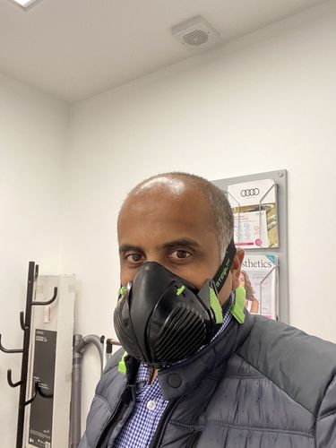 Customer photo review of Stealth P3 Respirator Facemask
