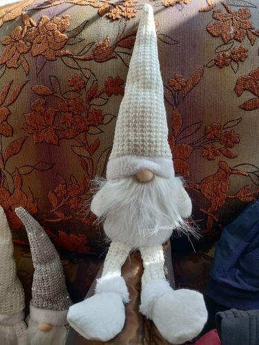 Customer photo review of Christmas Santa Doll