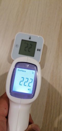 Customer photo review of TempCheckPro™ The Infared Digital Thermometer