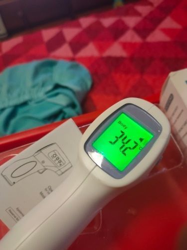 Customer photo review of TempCheckPro™ The Infared Digital Thermometer
