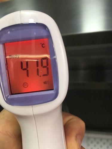 Customer photo review of TempCheckPro™ The Infared Digital Thermometer