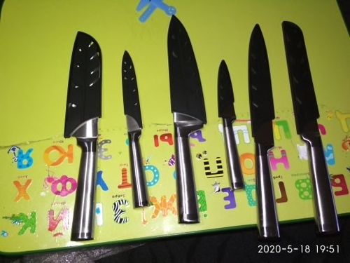 Customer photo review of Ninja - das komplette Messer-Set für jede Küche