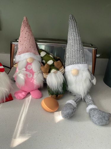 Customer photo review of Christmas Santa Doll