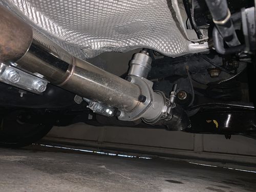 Customer photo review of SPELAB 2.5 Inch Remote Vacuum Electric Exhaust Cutout Kit