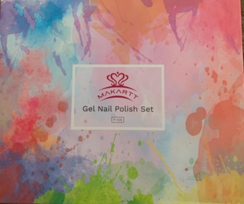 Customer photo review of Makartt Nail Gel Polish Kit Opaque Gel Polish Set P-106