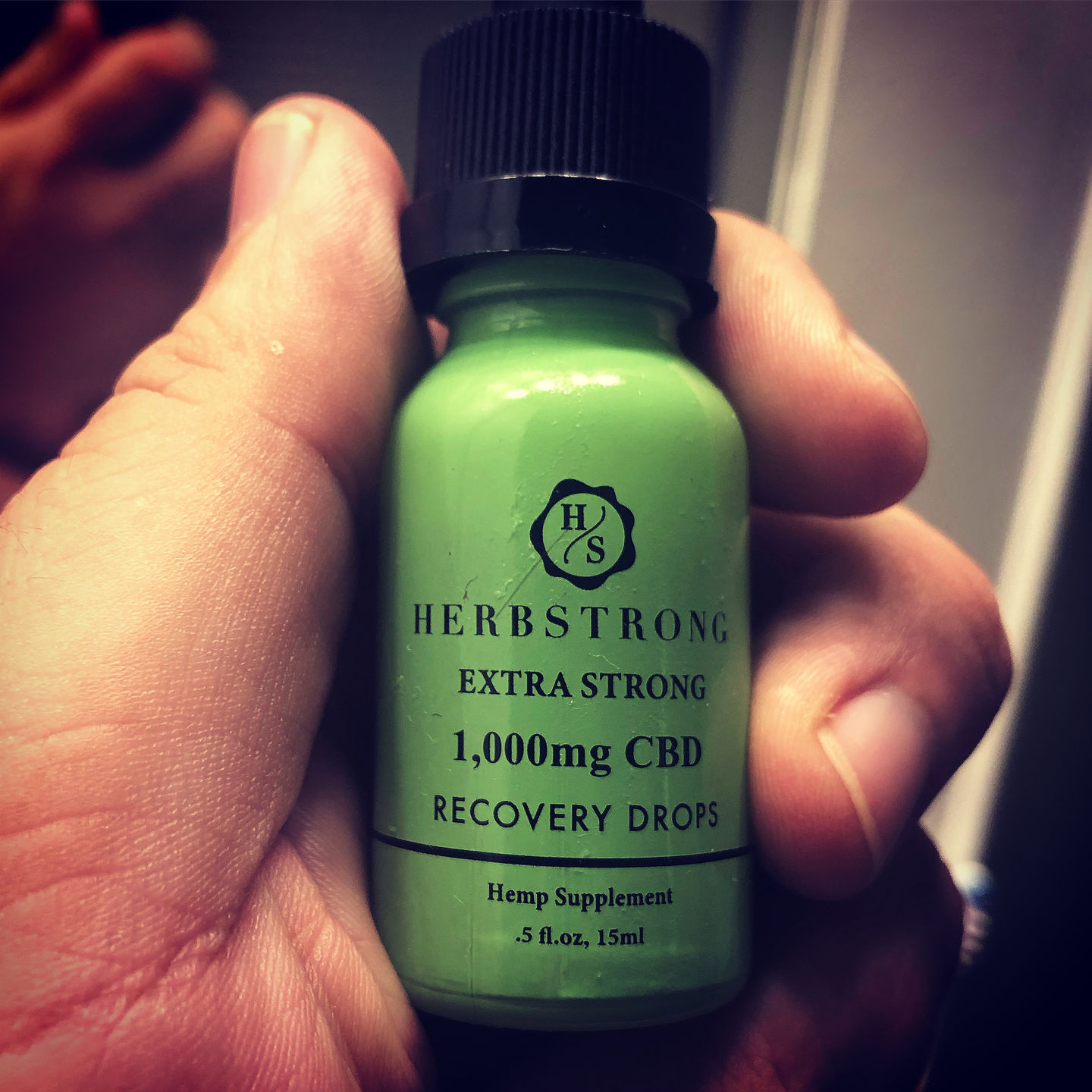 Customer photo review of Extra Strong Recovery Drops