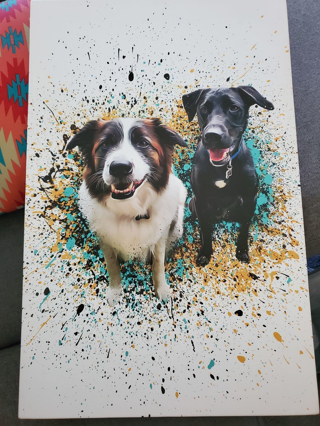 Customer photo review of Portrait Contemporain - Duo