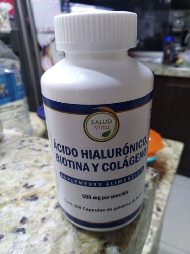 Customer photo review of Biotina, Ácido Hialurónico y Colágeno