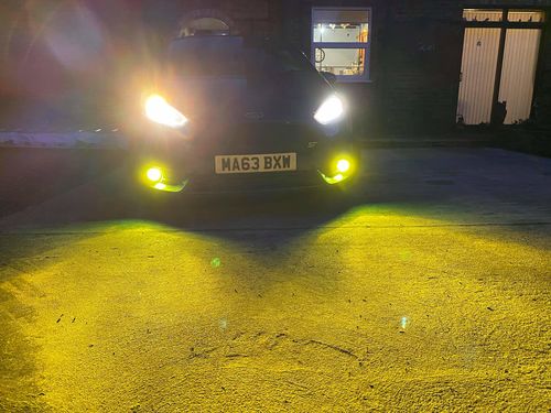 Customer photo review of Fiesta ST180 Fog Light Armour
