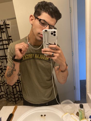 Customer photo review of Cuban (Silver) 12mm