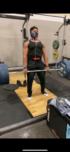 Customer photo review of Personal Record Heavy Duty Premium Straps-PR902- Black/Grey