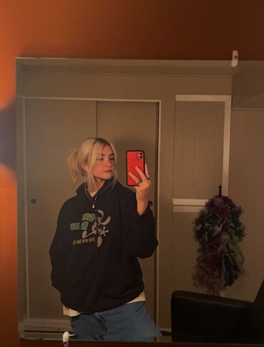 Customer photo review of Trix Cereal Silly Rabbit Hoodie Size XL