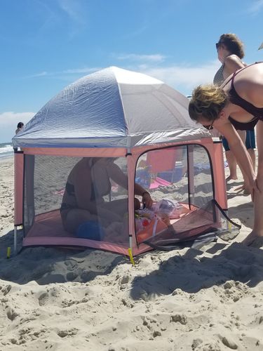 Customer photo review of Pop N' Go® Playpen