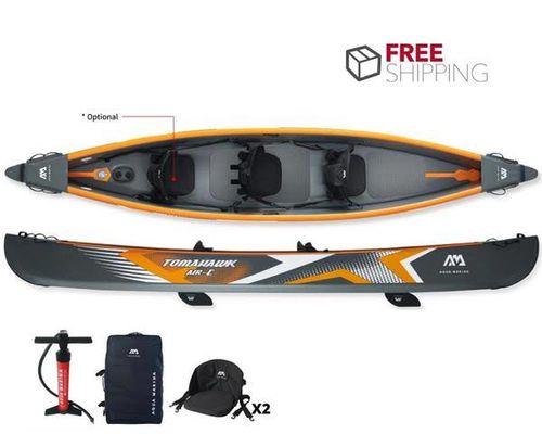 Michael S. review of Aqua Marina Tomahawk Air-C 480 3 Person Inflatable Kayak NEW 2020 image 1 out of 1