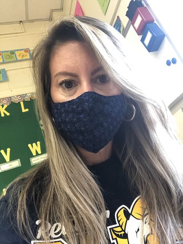 Customer photo review of SET OF 3 CLOUD FACE MASKS