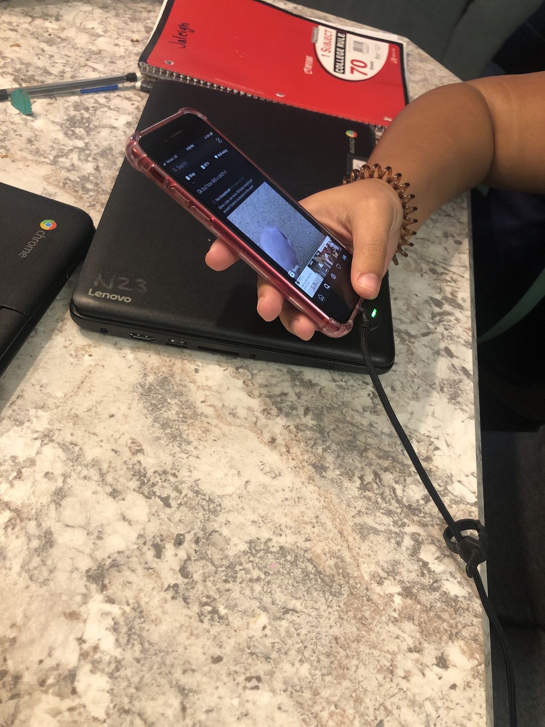 Customer photo review of Titan Smart Cable™ (3-Pack)+2 FREE