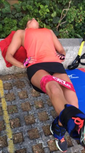 Customer photo review of ORX Band Pink Camo