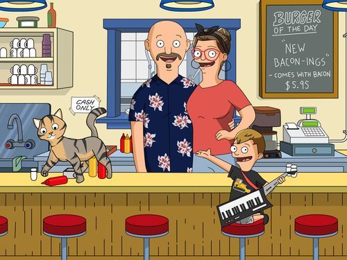Customer photo review of Personalized Bob’s Burgers Custom Portrait