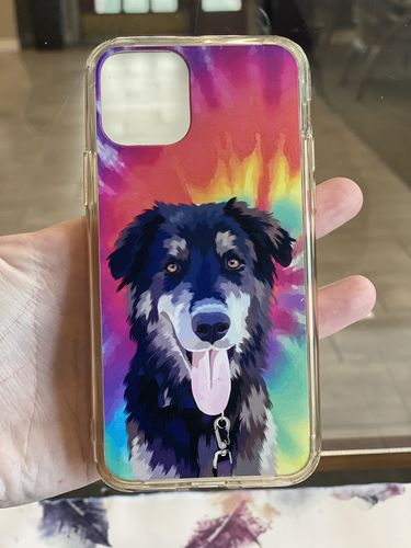Customer photo review of Custom Pet Phone Case (Original)