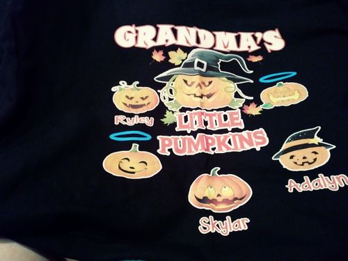 Customer photo review of "Grandma's Keepers",T-Shirt (Special for Grandparents).