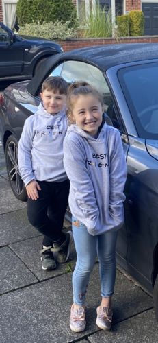Customer photo review of Best Friends Show Kids Hoodies (MRK X)