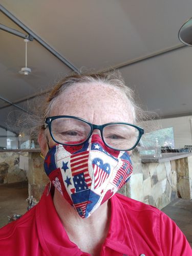 Customer photo review of Mask Insert - Straight - 10 Count