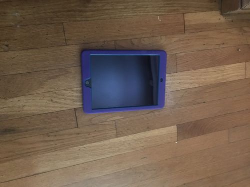 Customer photo review of Shockproof Impact iPad Case