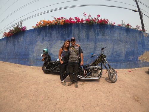 Customer photo review of Two Wheels Overalls Indigo