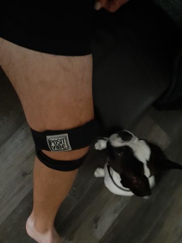 Customer photo review of PositVibe Patella Stabilizer
