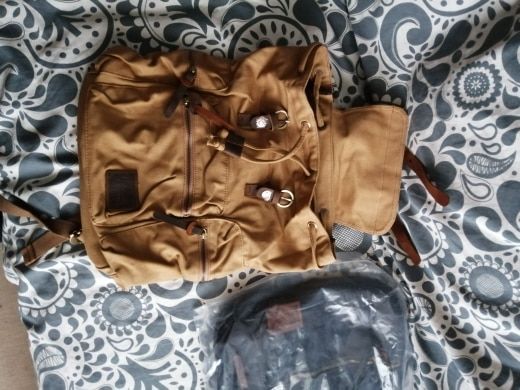 Customer photo review of Sac à dos vintage - VINSON