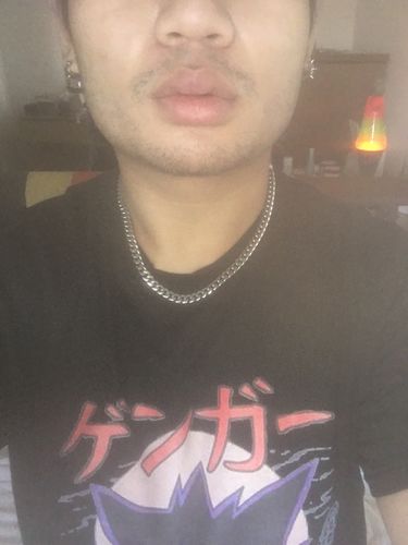 Customer photo review of Cuban (Silver) 8mm