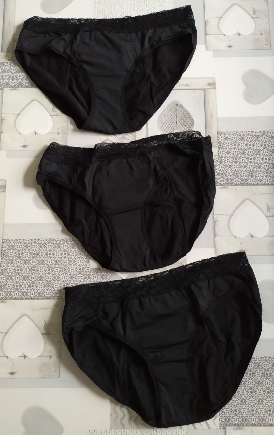 Customer photo review of Culotte Menstruelle Marianne (Lot de 3)