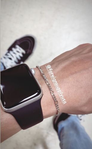 Customer photo review of solid silver 3mm daytona bundle