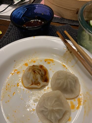 Customer photo review of Soup Dumplings (50 PC)