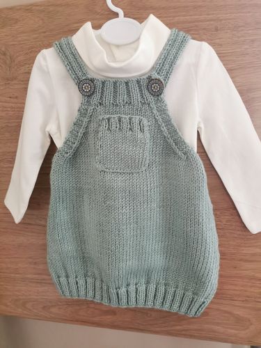 Customer photo review of Baby Mystery Knitting Box