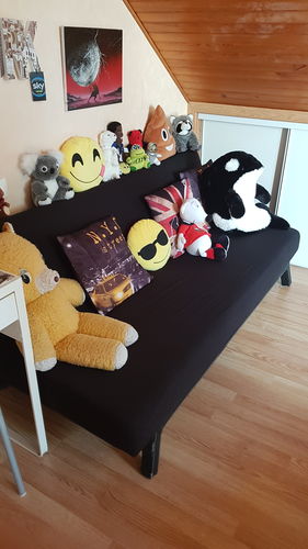 Customer photo review of Noir - Housses Extensibles pour Clic Clac et BZ - La Maison des Housses