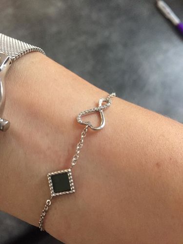 Customer photo review of Eternal Love Bracelet