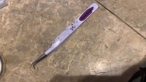 Customer photo review of PRECISION VOLUME 90 DEGREE TWEEZER