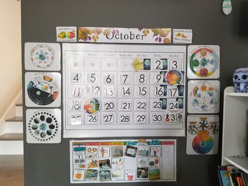 Customer photo review of October Special Celebrations, Calendar Cards