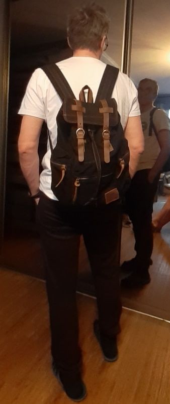 Customer photo review of Sac à dos vintage - VINSON
